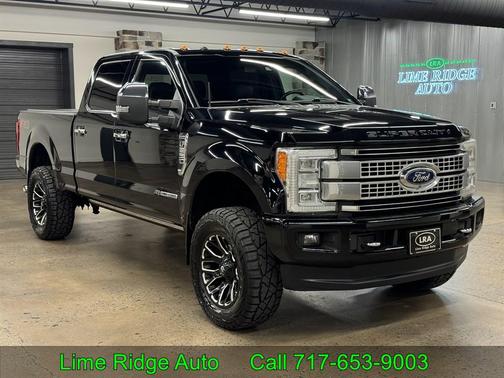 Shadow Black 2018 Ford F-250 Platinum