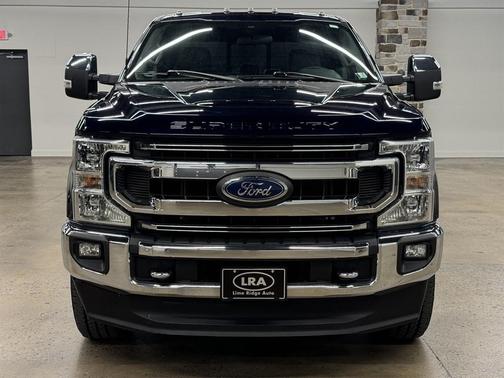 Antimatter Blue Metallic 2022 Ford F-350 XLT