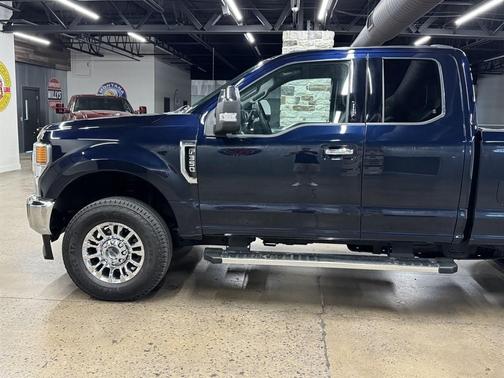 Antimatter Blue Metallic 2022 Ford F-350 XLT