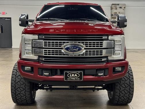 Ruby Red Metallic Tinted Clearcoat 2017 Ford F-250 Platinum