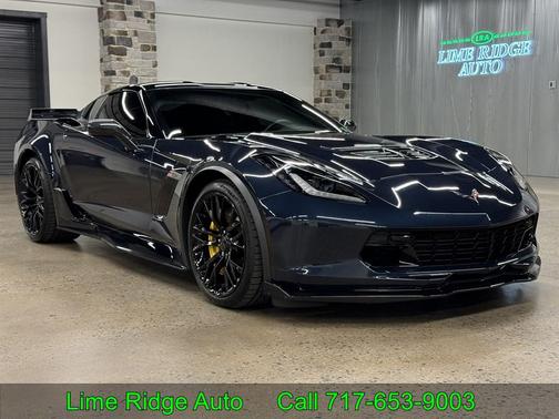 Night Race Blue Metallic 2016 Chevrolet Corvette Z06