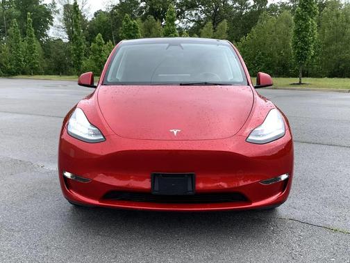 Red Multi-Coat 2021 Tesla Model Y Long Range Dual Motor All-Wheel Drive