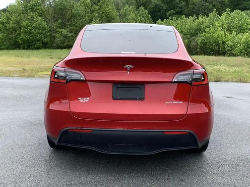 Red Multi-Coat 2021 Tesla Model Y Long Range Dual Motor All-Wheel Drive