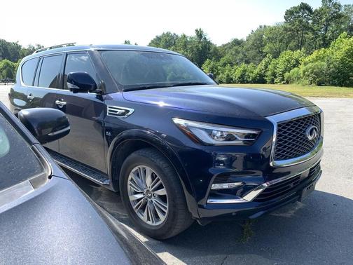 Blue 2018 INFINITI QX80 Base