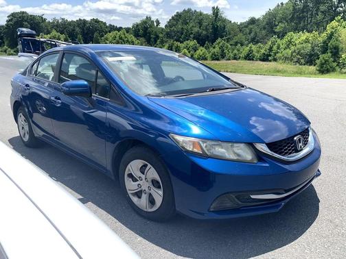 Dyno Blue Pearl 2015 Honda Civic LX