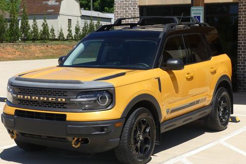 Cyber Orange Metallic Tricoat 2021 Ford Bronco Sport Badlands First Edition