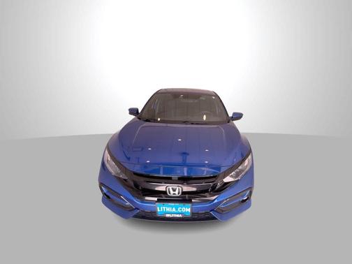 Aegean Blue Metallic 2020 Honda Civic EX