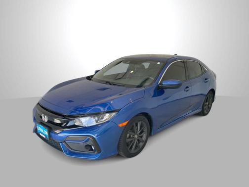 Aegean Blue Metallic 2020 Honda Civic EX