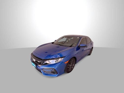 Aegean Blue Metallic 2020 Honda Civic EX
