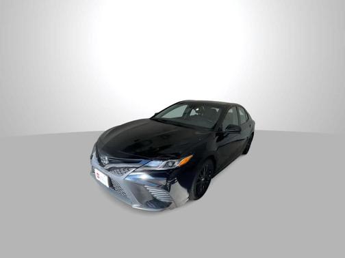 Midnight Black Metallic 2020 Toyota Camry SE Nightshade