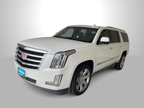 Crystal White Tri-Coat 2019 Cadillac Escalade ESV Premium Luxury