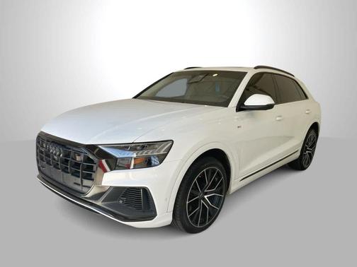 Glacier White Metallic 2020 Audi Q8 55 Premium Plus