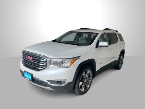 White Frost Tri-Coat 2018 GMC Acadia SLT-2
