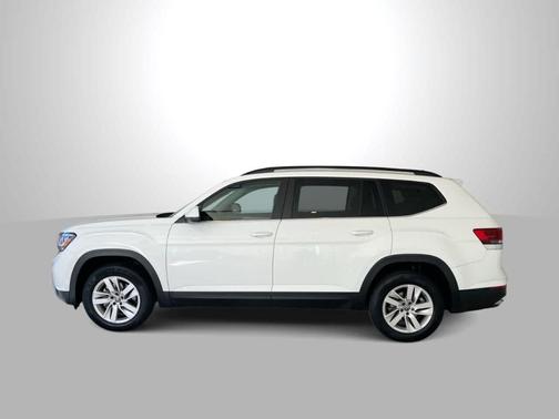 Pure White 2021 Volkswagen Atlas 2.0T S
