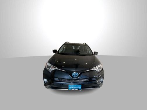 Black Sand Pearl 2018 Toyota RAV4 Hybrid Limited