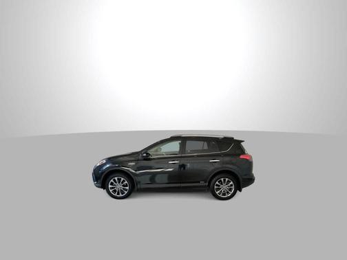 Black Sand Pearl 2018 Toyota RAV4 Hybrid Limited
