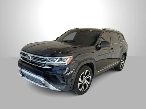 Deep Black Pearl Effect 2022 Volkswagen Atlas 3.6L SEL