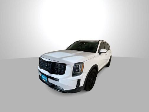 Glacial White Pearl 2021 Kia Telluride SX
