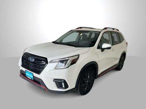 Crystal White Pearl 2024 Subaru Forester Sport