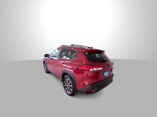 Barcelona Red Metallic 2024 Toyota Corolla Cross Hybrid SE