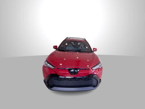 Barcelona Red Metallic 2024 Toyota Corolla Cross Hybrid SE