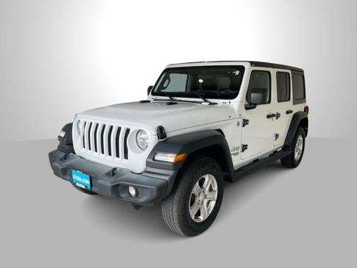 Bright White Clearcoat 2019 Jeep Wrangler Unlimited Sport