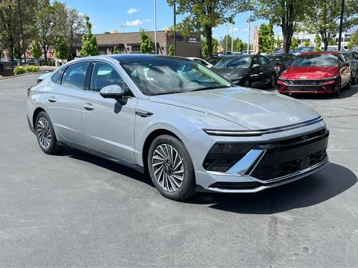 Blue 2026 Hyundai SONATA Hybrid Limited