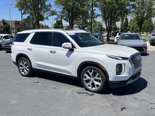 Hyper White 2020 Hyundai PALISADE SEL