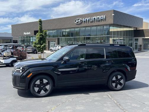 Phantom Black 2024 Hyundai SANTA FE HEV SEL