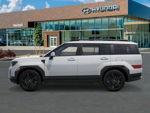 White 2026 Hyundai SANTA FE HEV Calligraphy
