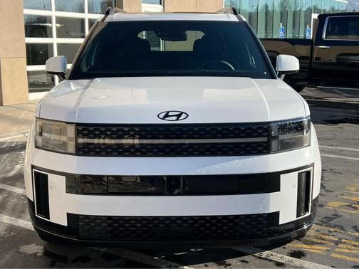 White 2026 Hyundai SANTA FE HEV Calligraphy