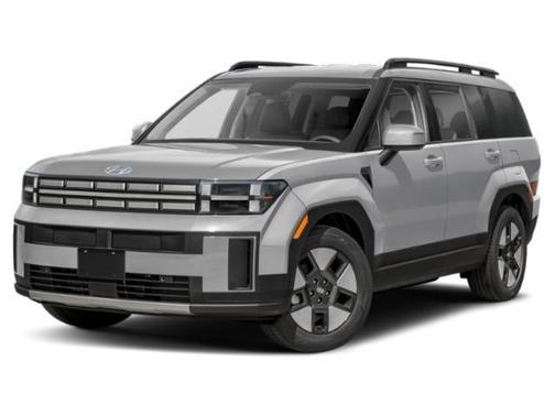 Shimmering Silver 2026 Hyundai SANTA FE HEV SEL