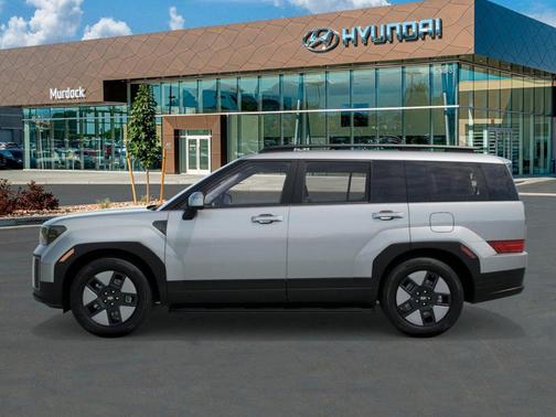 Shimmering Silver 2026 Hyundai SANTA FE HEV SEL