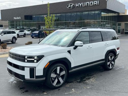 White 2026 Hyundai SANTA FE HEV Limited