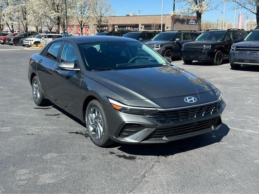 Gray 2026 Hyundai ELANTRA HEV Blue