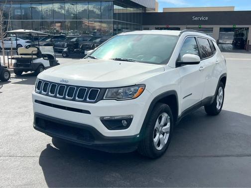 White Clearcoat 2017 Jeep Compass Latitude