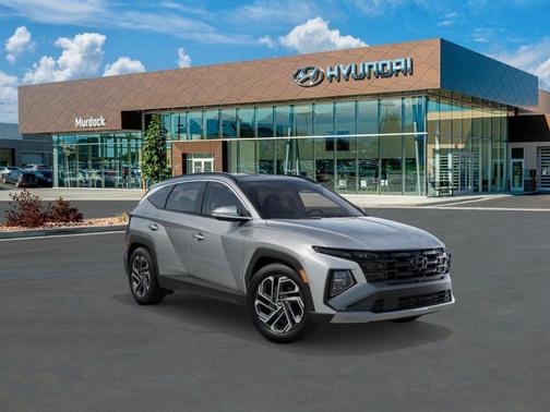 Shimmering Silver 2026 Hyundai TUCSON Hybrid Limited