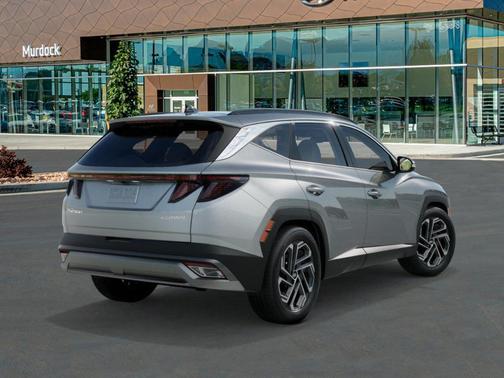 Shimmering Silver 2026 Hyundai TUCSON Hybrid Limited