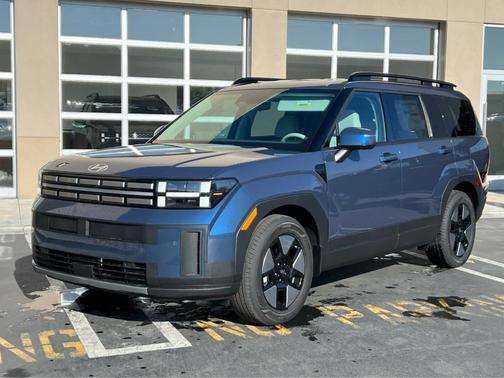 Blue 2026 Hyundai SANTA FE HEV SEL