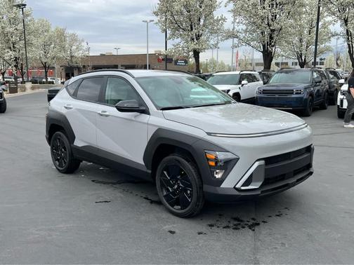 Gray 2026 Hyundai KONA SEL Sport