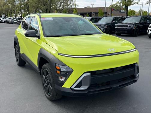 Yellow 2026 Hyundai KONA SEL Sport