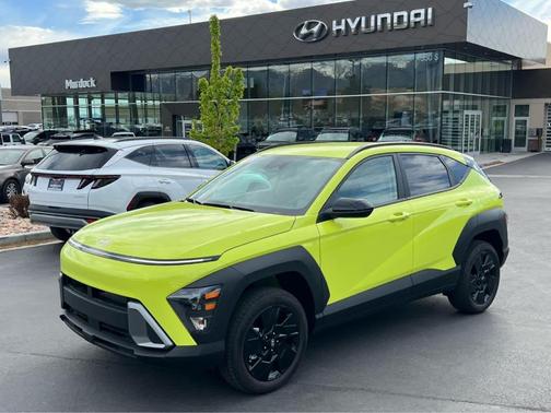 Yellow 2026 Hyundai KONA SEL Sport