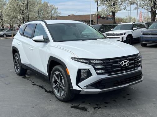 White 2026 Hyundai TUCSON Hybrid SEL