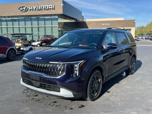Deep Chroma Blue 2025 Kia Carnival Hybrid EX