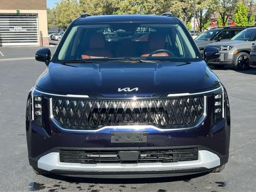 Deep Chroma Blue 2025 Kia Carnival Hybrid EX