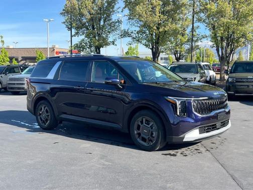Deep Chroma Blue 2025 Kia Carnival Hybrid EX
