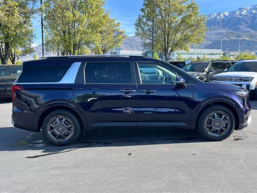 Deep Chroma Blue 2025 Kia Carnival Hybrid EX