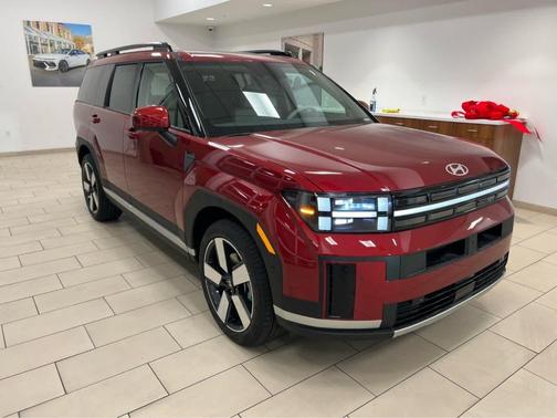 Red 2026 Hyundai SANTA FE Limited