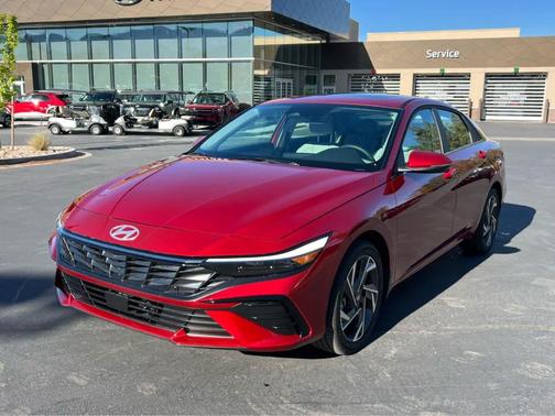 Red 2026 Hyundai ELANTRA Limited