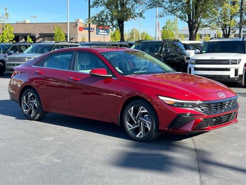 Red 2026 Hyundai ELANTRA Limited